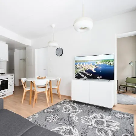 Appartement Family With Parking, Sauna Balcony For 6 Jyväskylä