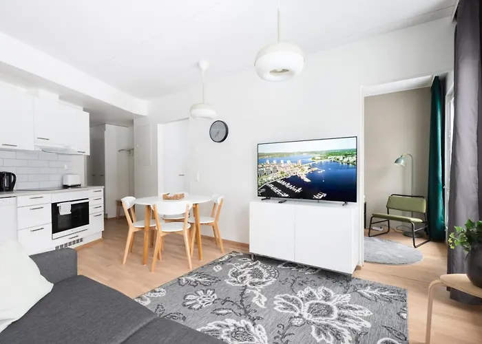 Appartement Family With Parking, Sauna Balcony For 6 Jyväskylä