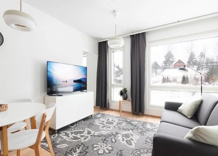 Family With Parking, Sauna Balcony For 6 * Jyväskylä