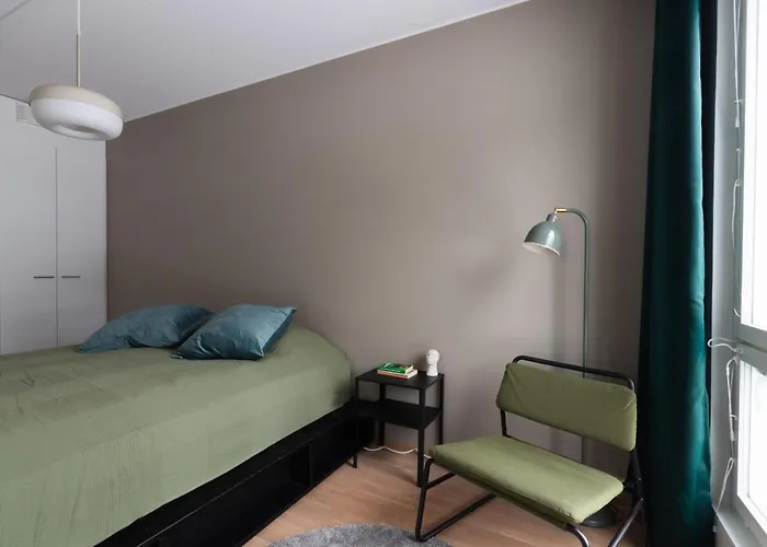 Family With Parking, Sauna Balcony For 6 דירה Jyväskylä